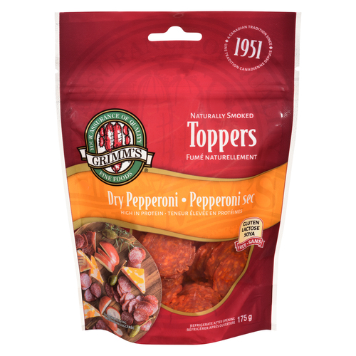 Grimm's Fine Foods Dry Pepperoni Toppers