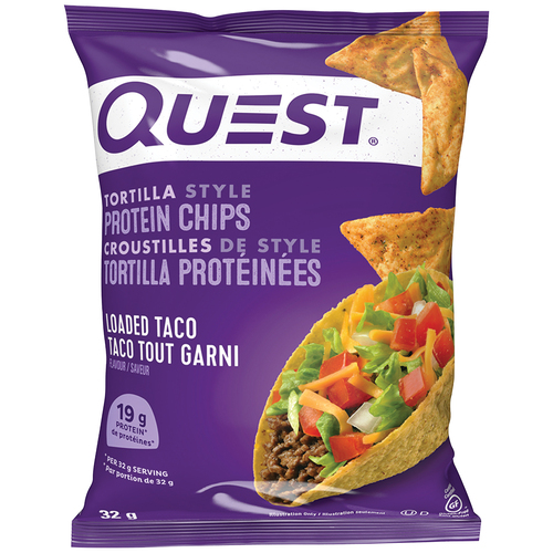 Quest Loaded Taco Tortilla Style Protein Chips