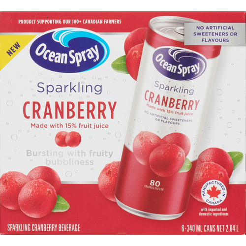 Sparkling White Cranberry Peach