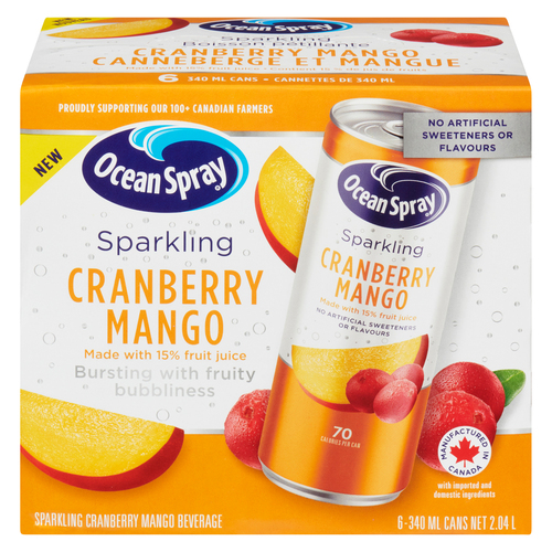 Ocean Spray Sparkling Juice Cranberry Pomegranate