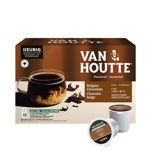 Van Houtte Belgian Chocolate Light Roast Coffee Pods