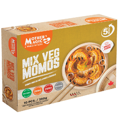 Buy Mother's Magic Frozen Momos Mixed Vegetables Hot 350 g