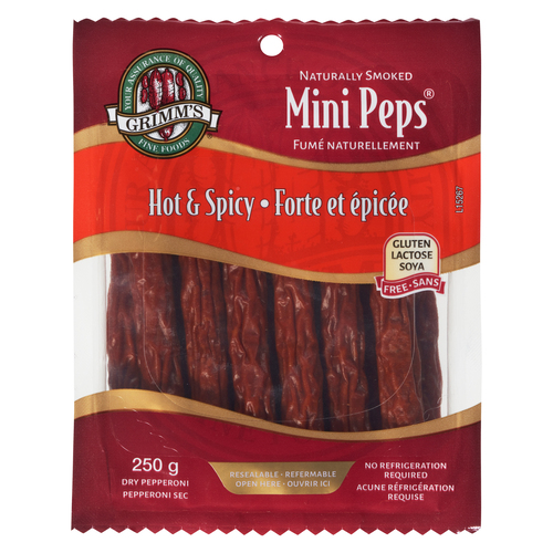 Grimm's Fine Foods Pepperonis Hot & Spicy Mini 250 g