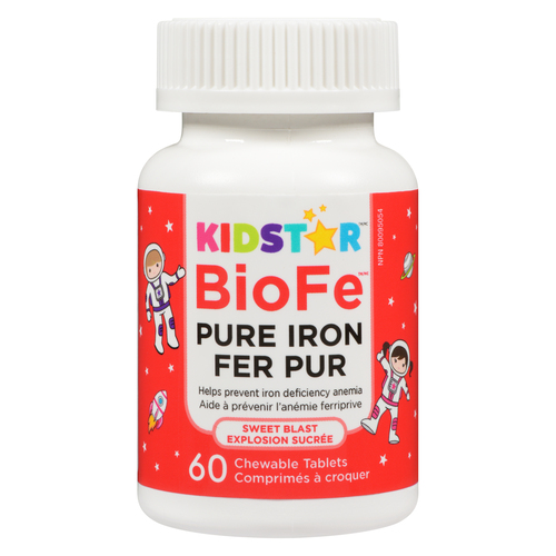Buy BioFe Pure Iron Chewable Tablets Sweet Blast 60 Count | Sobeys Inc.