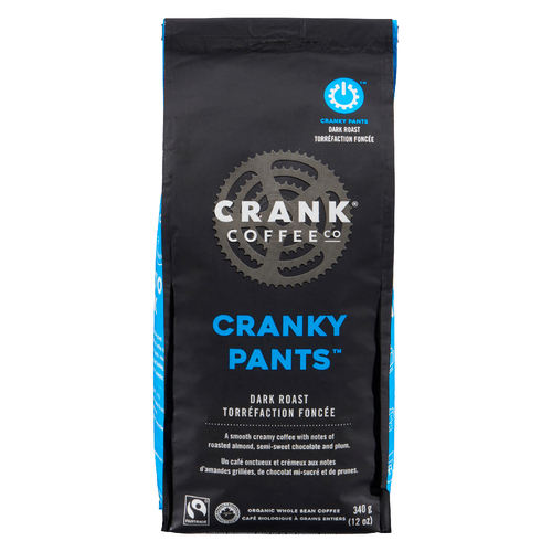 Crank Coffee Whole Bean Coffee Cranky Pants Dark Roast