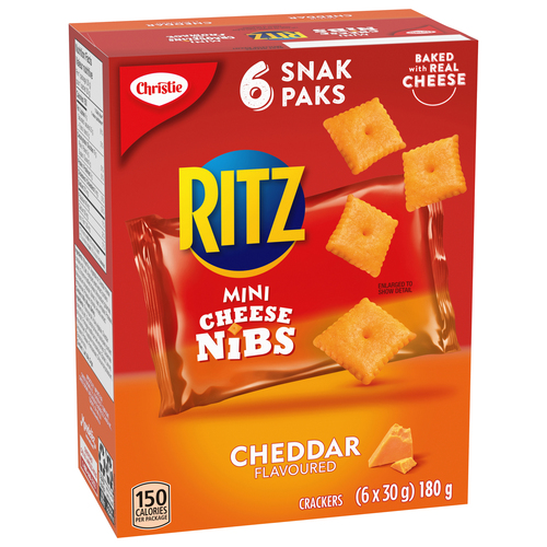 Christie Ritz Snack Pack Cheese Nibs Mini