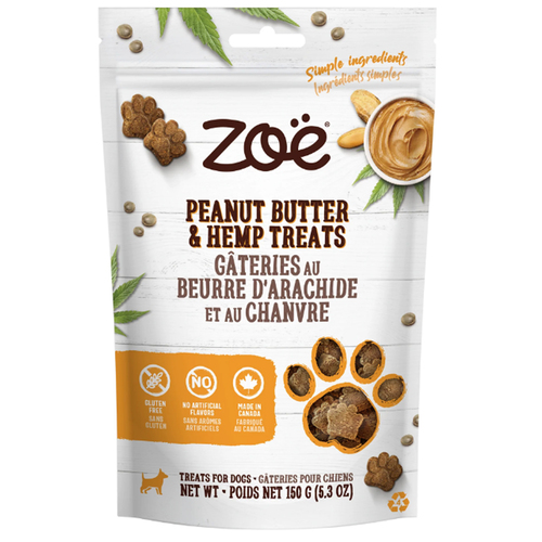 Zoe Gluten Free Dog Treats Hemp Salmon