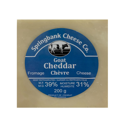 Buy Springbank Cheddar Goat Cheese 200 g | Sobeys Inc.