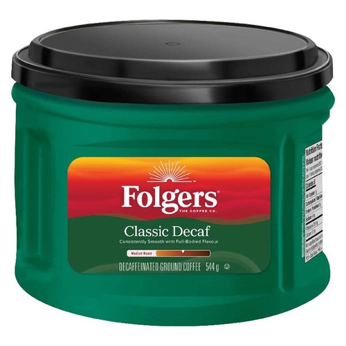 Buy Folgers Ground Coffee Classic Decaf 544 g | Sobeys Inc.
