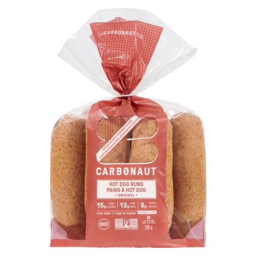 Carbonaut Frozen Hot Dog Buns