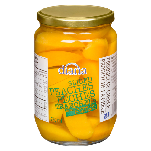Diana Sliced Peaches In Light Syrup