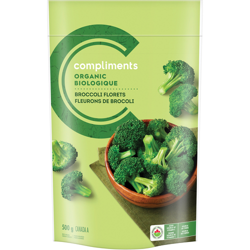 Compliments Organic Frozen Broccoli Florets