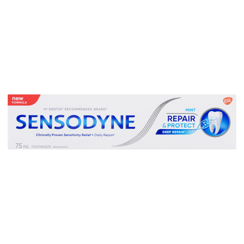Buy Sensodyne Toothpaste Repair & Protect Mint 75 ml | FreshCo