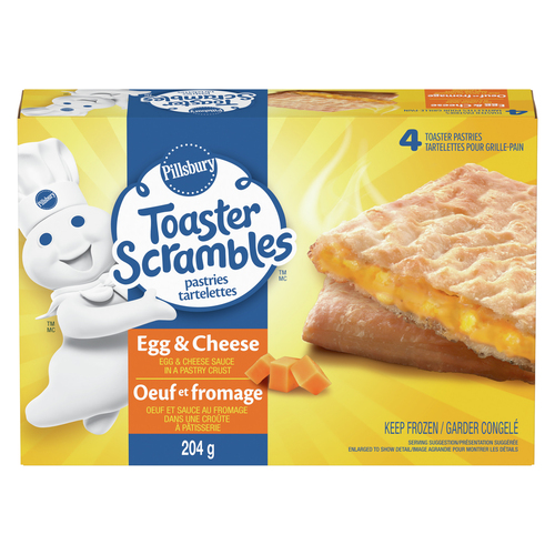 Buy Pillsbury Toaster Scrambles Egg & Cheese Sauce in a Pastry Crust ...