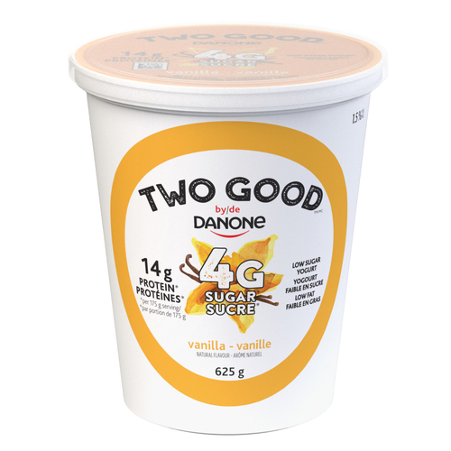 Two Good Low Sugar Yogurt Vanilla Value Tub
