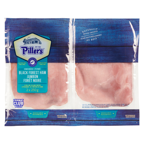 Piller's Black Forest Ham Smoked Club Size