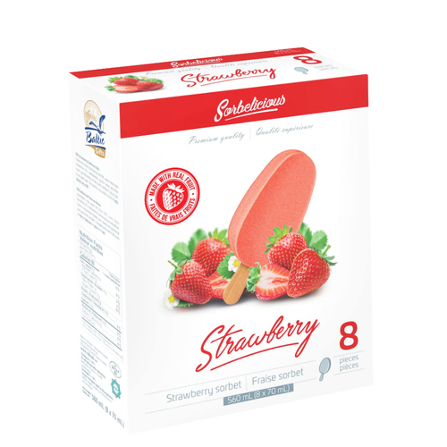 Sorbelicious Sorbet Strawberry