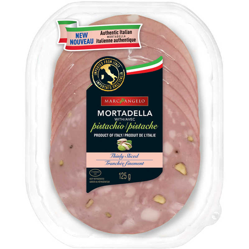 Marcangelo Mortadella With Pistachio Thin Sliced
