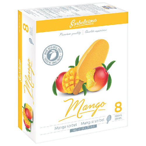 Sorbelicious Frozen Sorbet Mango