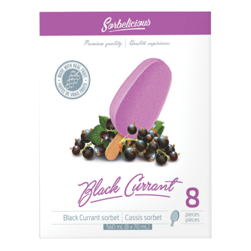 Sorbelicious Sorbet Black Currant