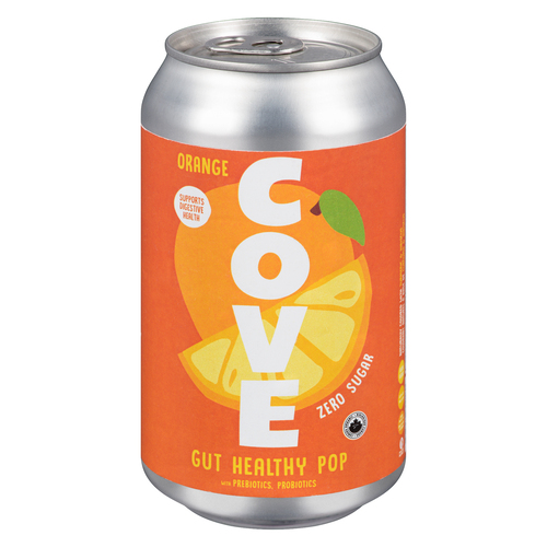 Cove Kombucha Orange Pop