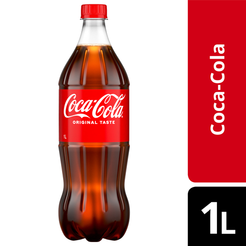 Buy Coca-Cola Soda 1 L (bottle) | Foodland