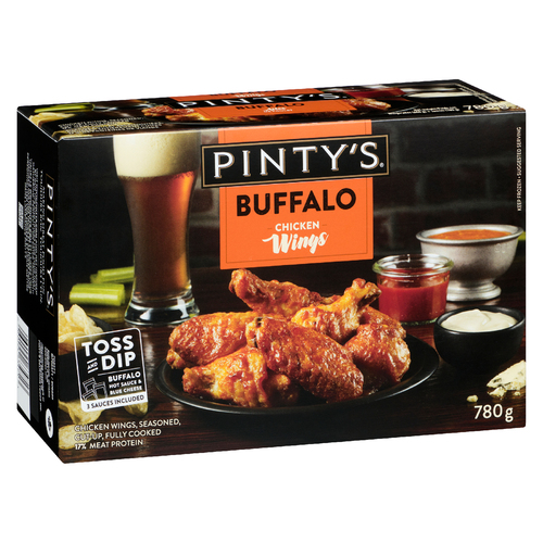 Buy Pinty's Frozen Chicken Wings Buffalo 780 g | Foodland