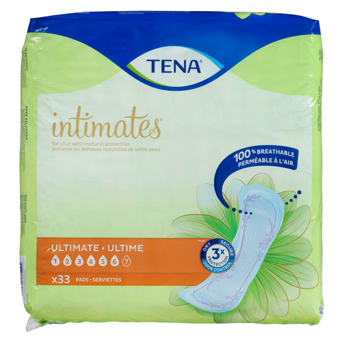 Buy Tena Intimates Pads Ultimate Without Wings 33 Count | Sobeys Inc.
