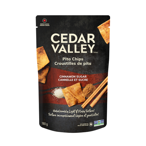 Cedar Valley Selections Pita Chips Cinnamon Sugar