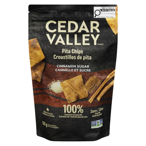 Cedar Valley Selections Pita Chips Cinnamon Sugar