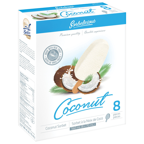 Sorbelicious Sorbet Coconut