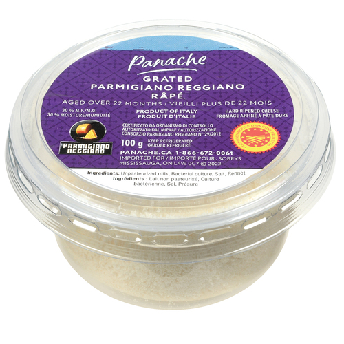 Panache Grated Cheese Parmigiano Reggiano