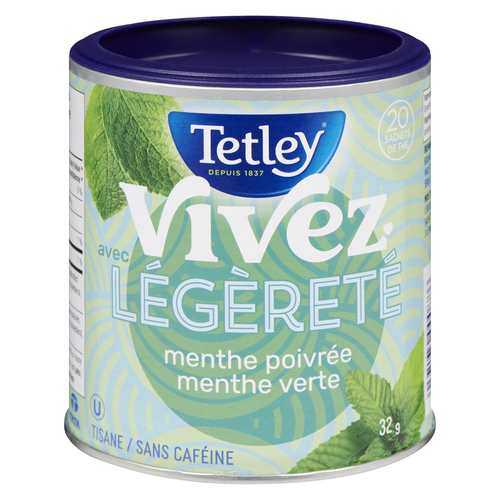 Buy Tetley Herbal Tea Live Cool Peppermint Spearmint 32 g | Foodland
