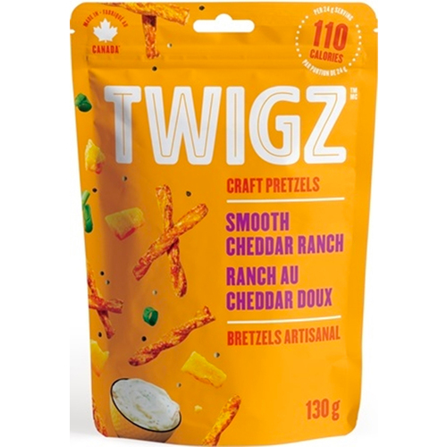 Twigz Craft Pretzels Smooth Cheddar Ranch