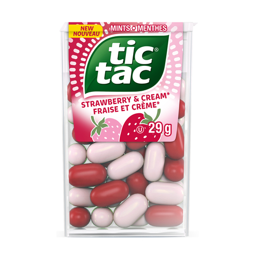 Tic Tac Mints Strawberry & Cream