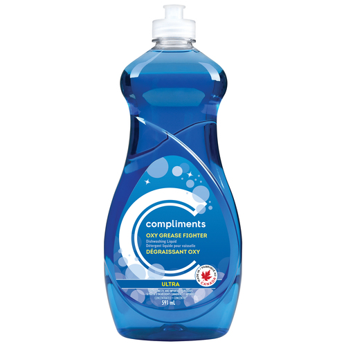 Compliments Dishwashing Liquid Oxy Power Ultra Original