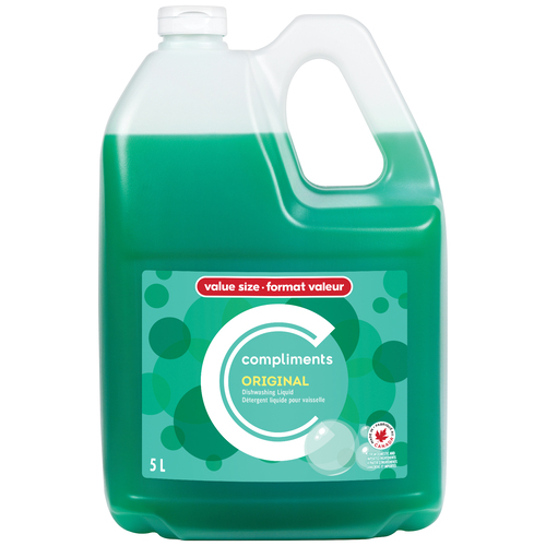 Compliments Dishwashing Liquid Original Green