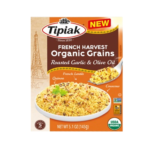 Tipiak Organic Grains Garlic & Olive Oil