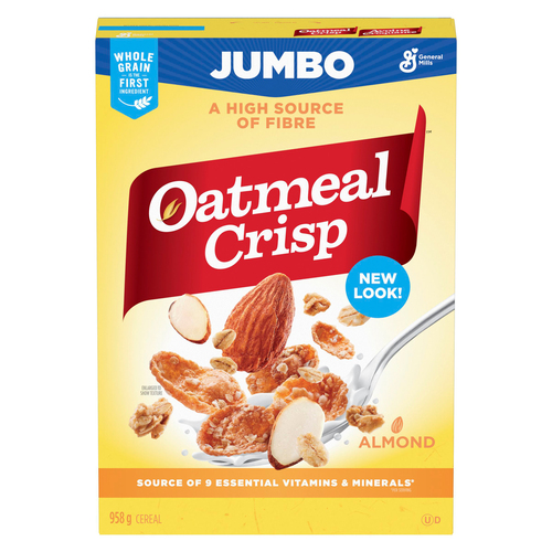 Oatmeal Crisp Almond Cereal