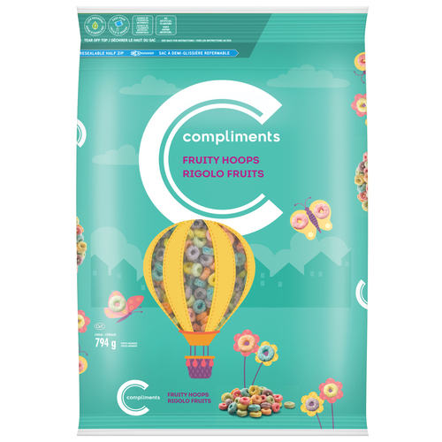 Compliments Cereal Fruity Hoops