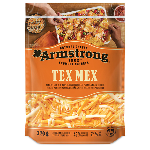 Buy Armstrong Shredded Cheese Tex Mex 320 g | Sobeys Canada