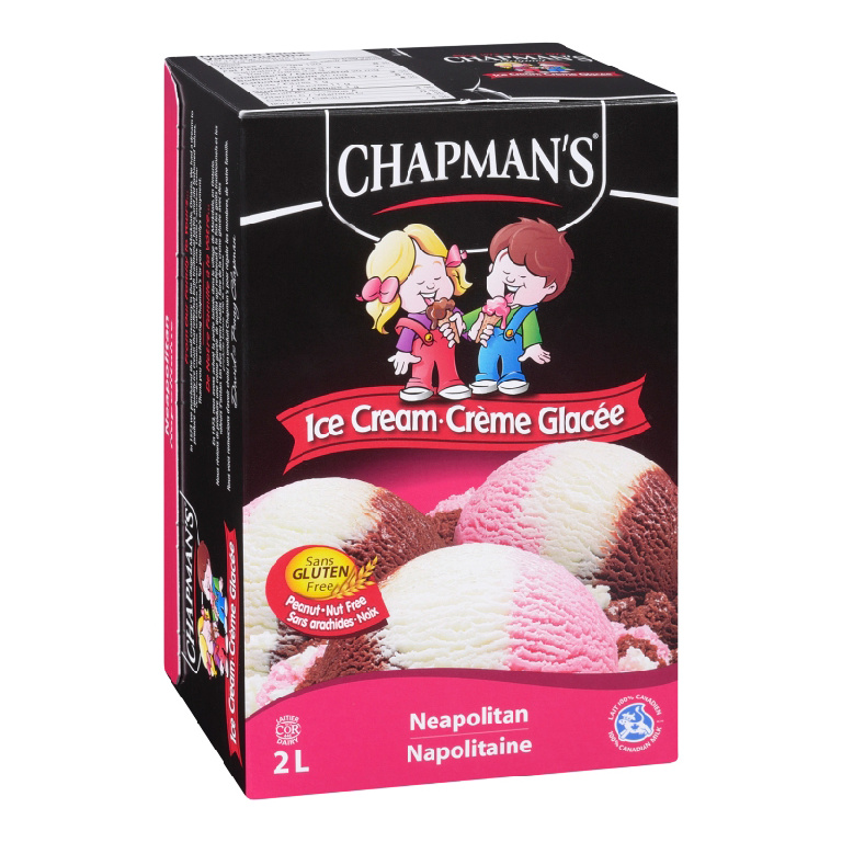 Buy Chapman's Gluten-Free Ice Cream Neapolitan 2 L | Thrifty Foods
