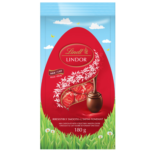 Buy Lindt Lindor Mini Easter Eggs Milk Chocolate Pouch 180 g