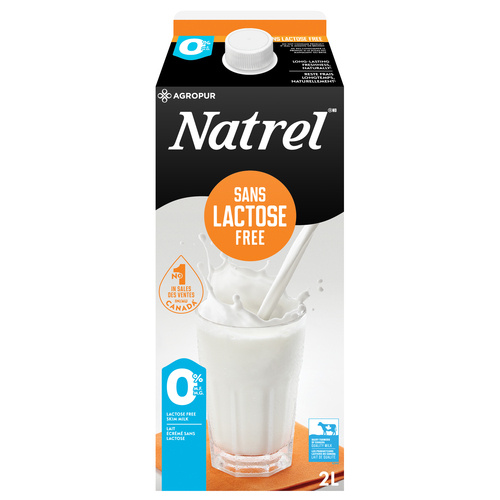 Buy Natrel Lactose-Free 0% Milk 2 L | Safeway Canada