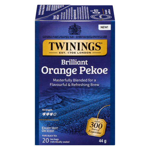 Buy Twinings Black Tea Orange Pekoe 20 Tea Bags | Safeway Canada