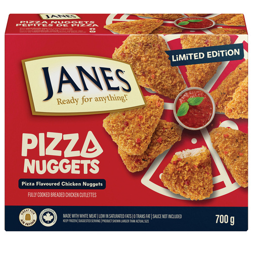 Buy Janes Frozen Chicken Nuggets Pizza Flavour 700 g | Sobeys Inc.