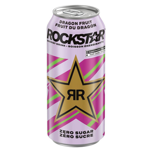 Buy Rockstar Energy Drink Zero Sugar Dragon Fruit 473 ml (can