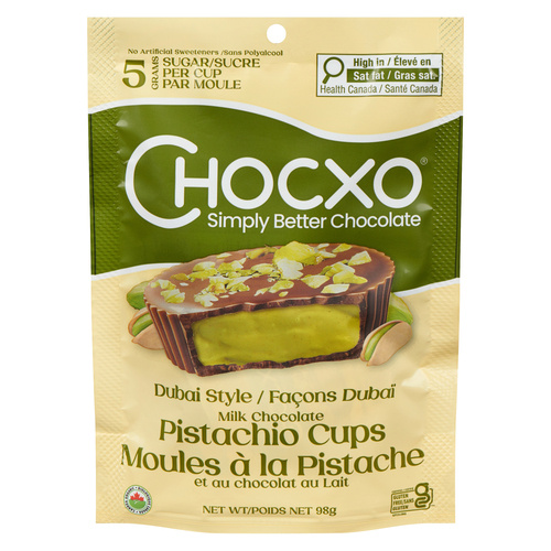 Buy Chocxo Dark Milk Chocolate Passion Fruit Cups 98 g | Thrifty Foods