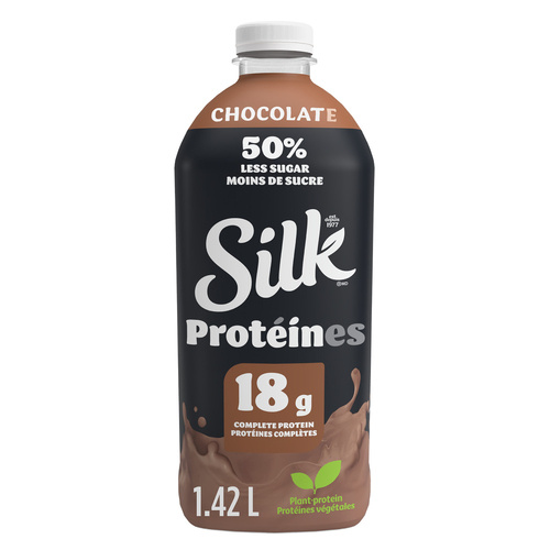 Buy Silk Protein Lactose-Free Soy Beverage Chocolate 1.42 L | IGA