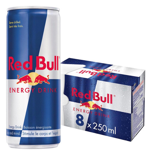 Buy Red Bull Energy Drink 8 x 250 ml (cans) | FreshCo